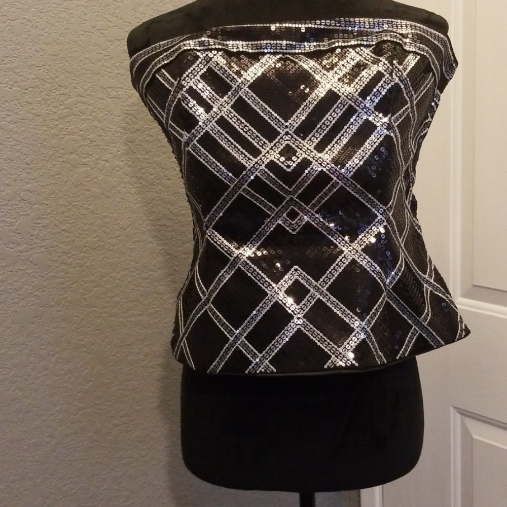 White House black market Corset top